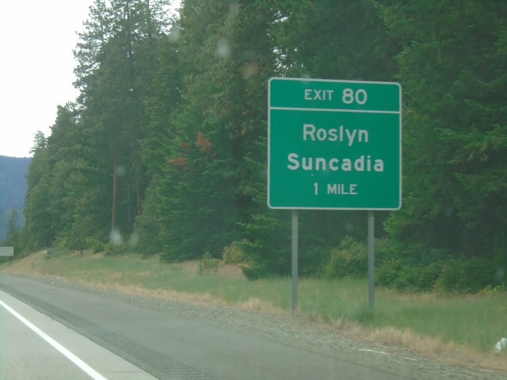 I-90 West - Exit 80