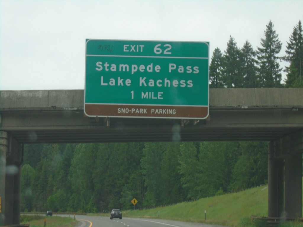 I-90 West - Exit 62