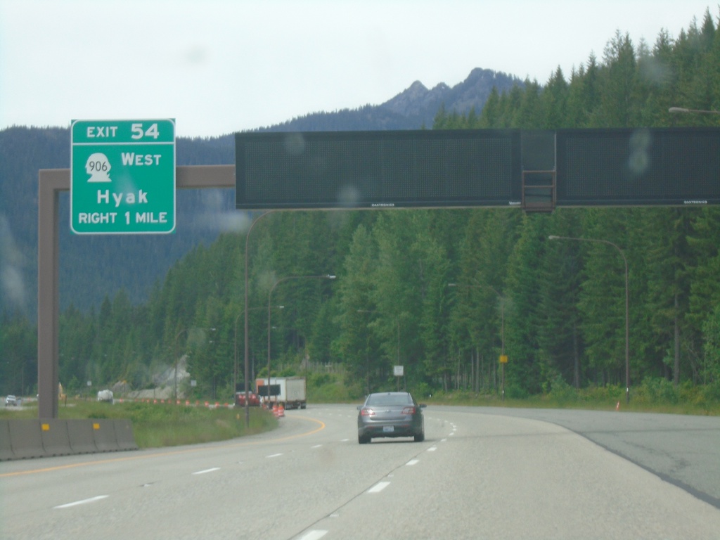 I-90 West - Exit 54