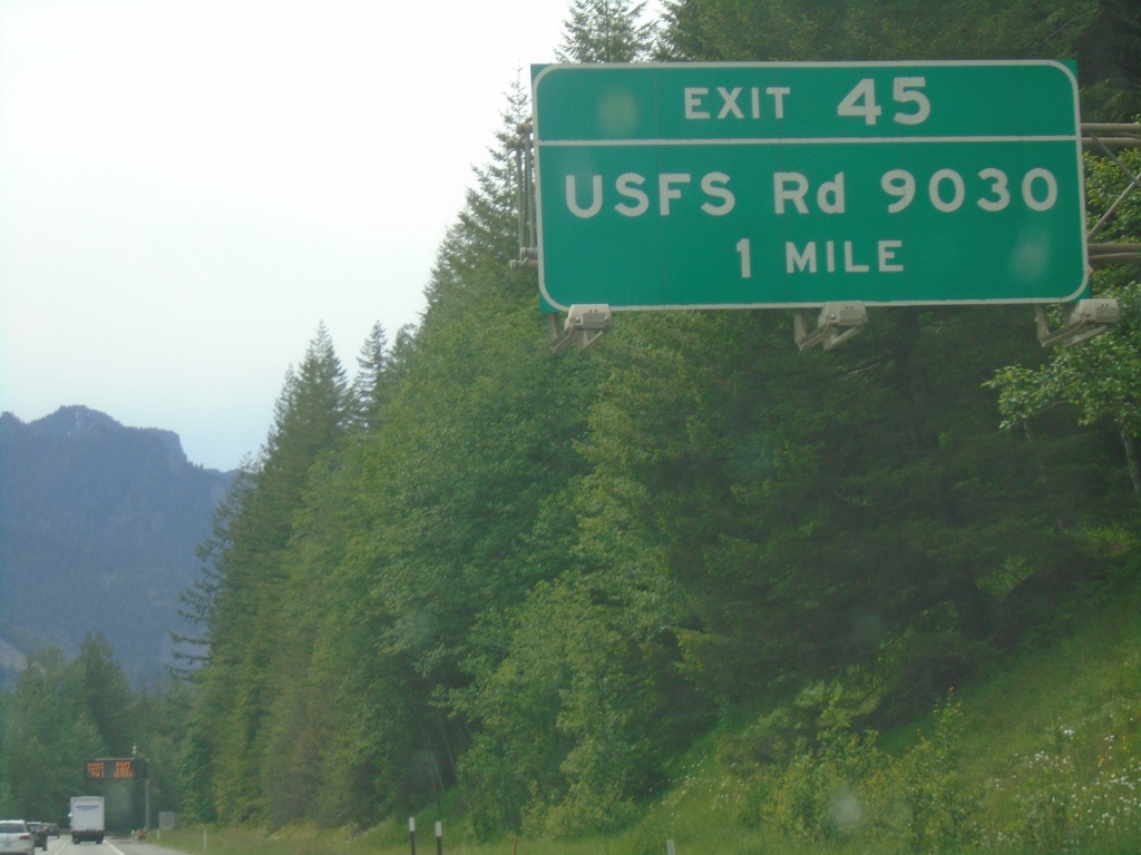 I-90 West - Exit 45