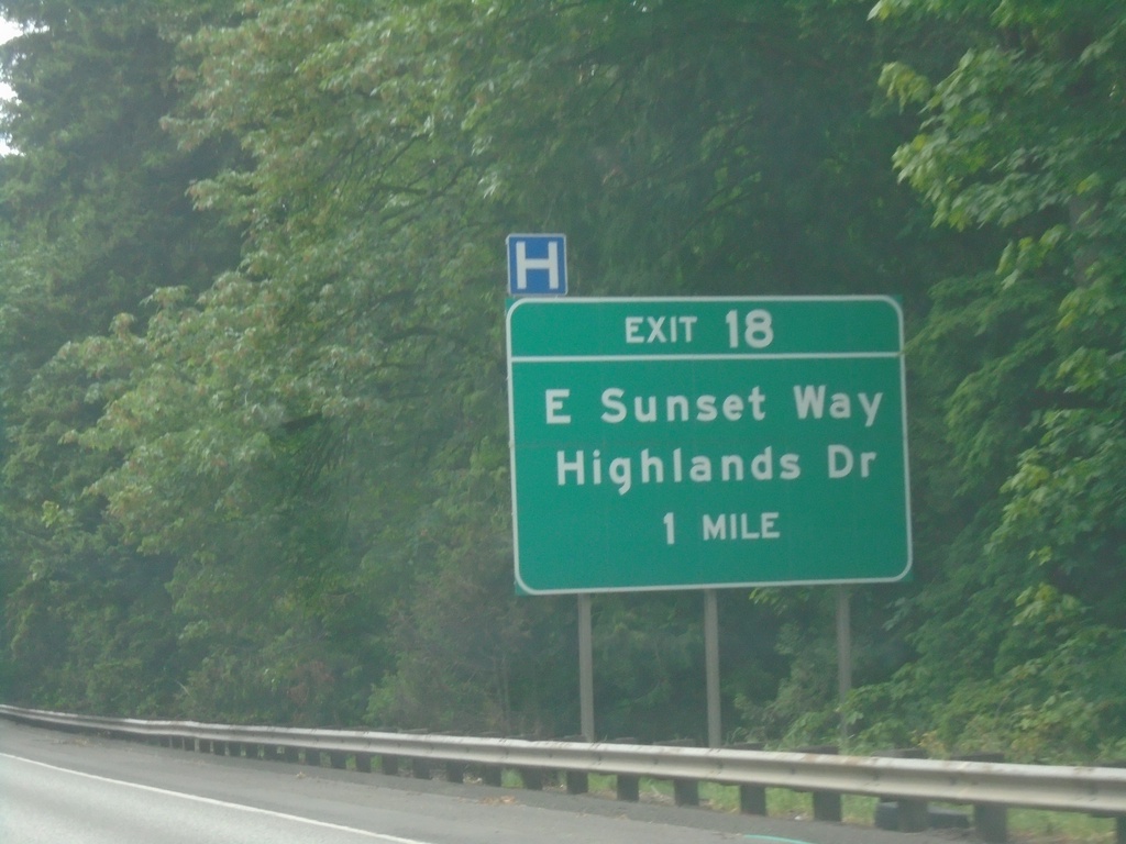 I-90 West - Exit 18