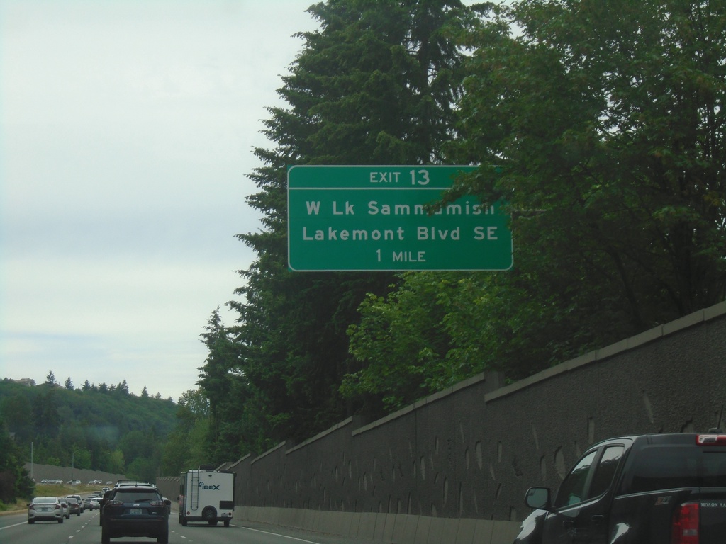 I-90 West - Exit 13