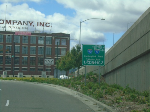 Colorado Ave. South approaching Edgar Martinez Drive