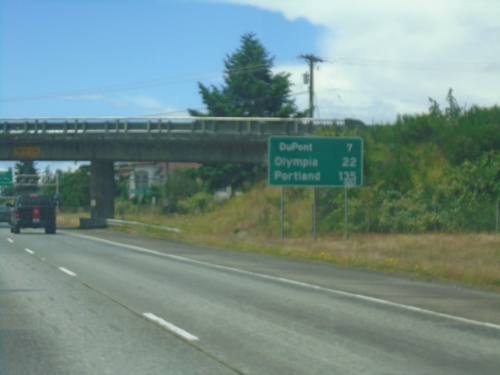 I-5 South - Distance Marker