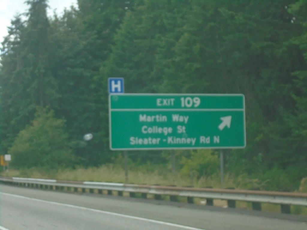 I-5 South - Exit 109