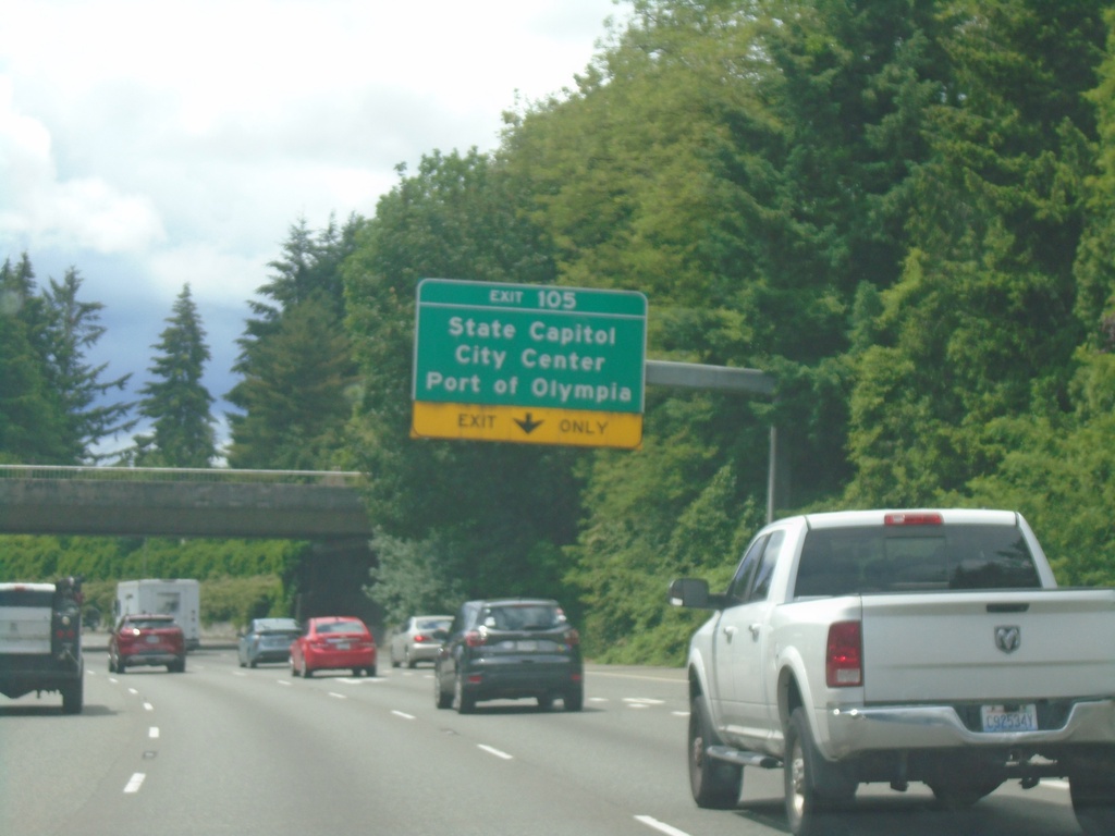 I-5 South - Exit 105