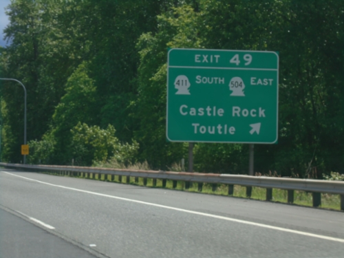 I-5 South - Exit 49