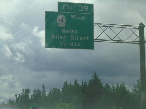 I-5 South - Exit 39