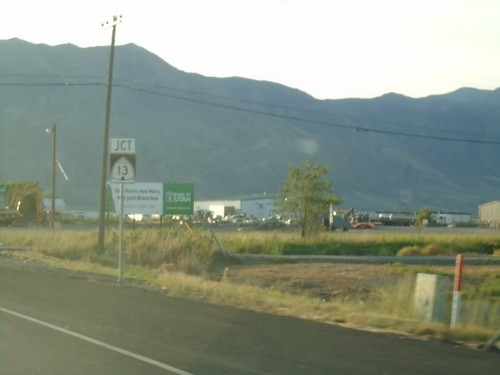 UT-102 East Approaching UT-13