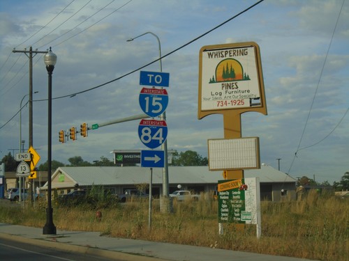 End UT-13 South at US-89/US-91