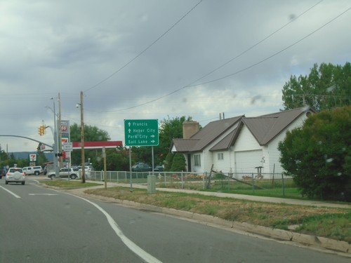 UT-32 East Approaching UT-248 South