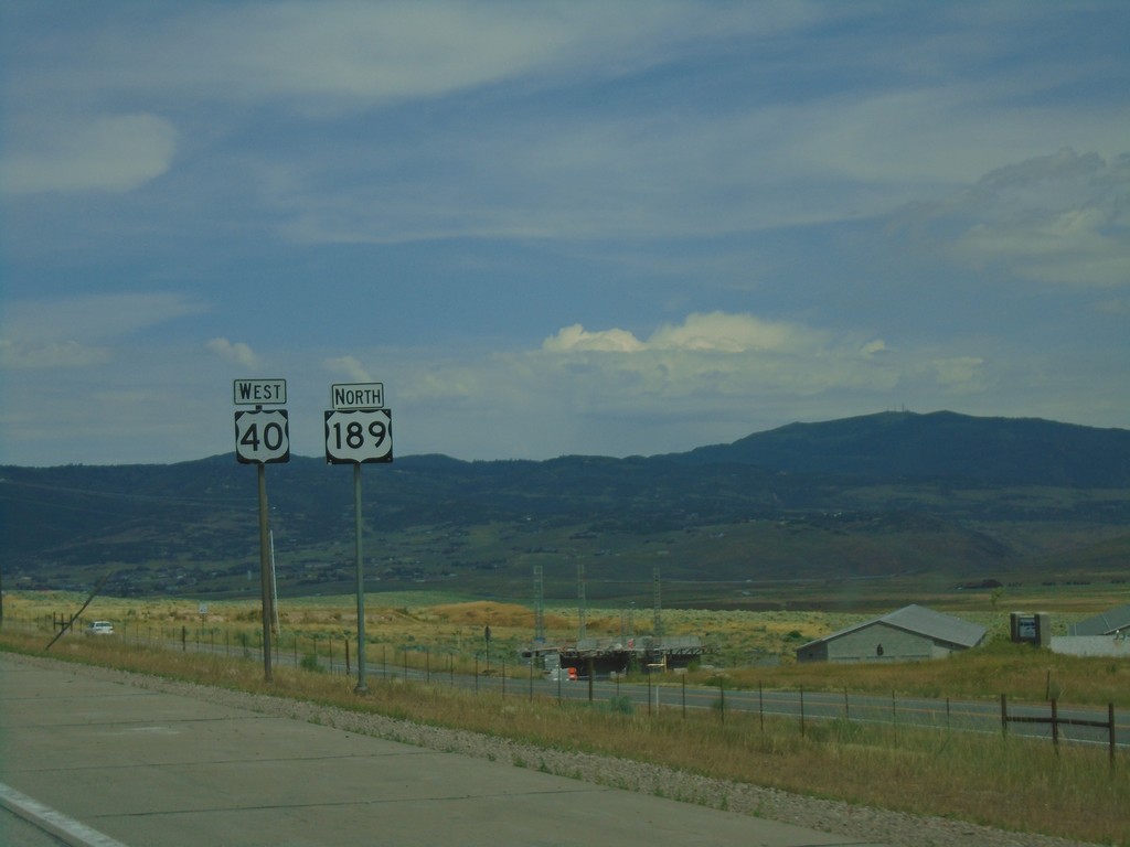 US-40 West/US-189 North - Summit County