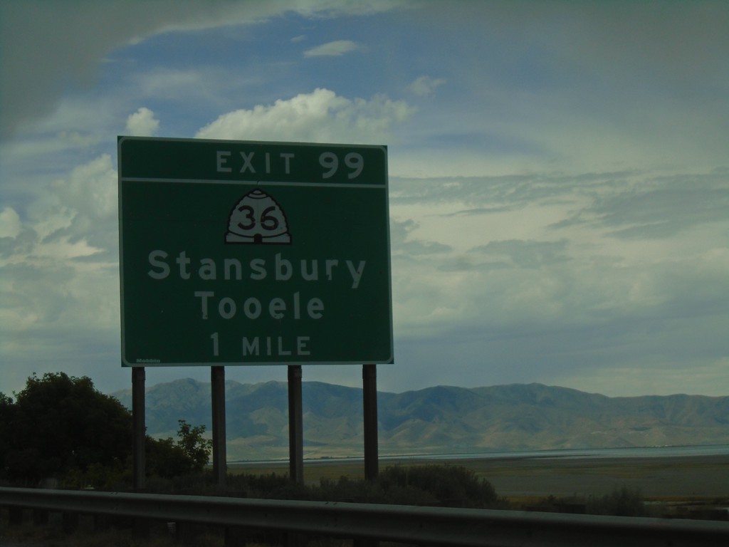 I-80 West - Exit 99