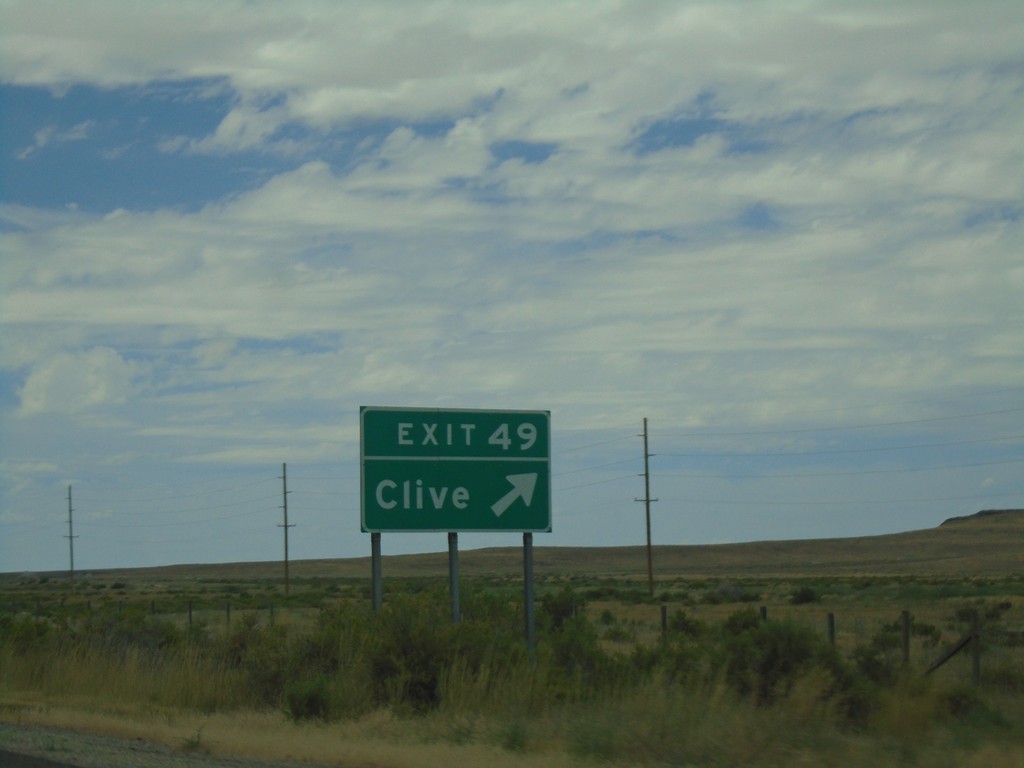 I-80 West - Exit 49