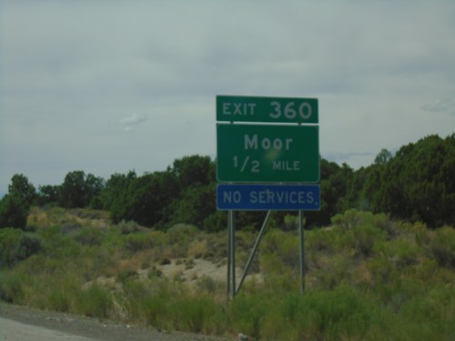 I-80 West - Exit 360