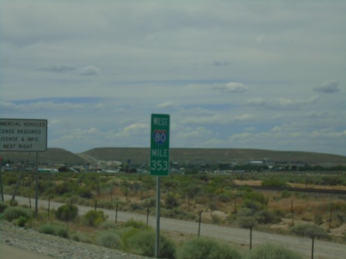 I-80 West - Mile 353