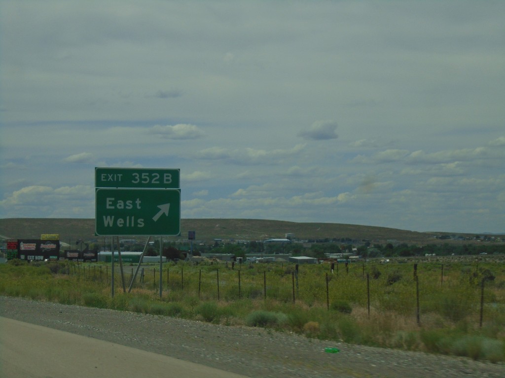 I-80 West - Exit 352B