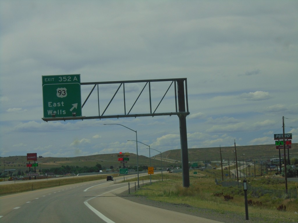 I-80 West - Exit 352A