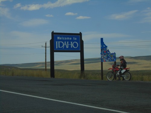 US-93 North - Welcome To Idaho