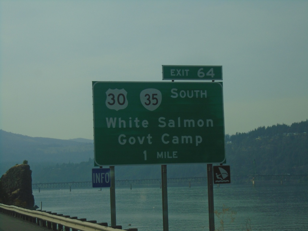 I-84 West Approaching Exit 64