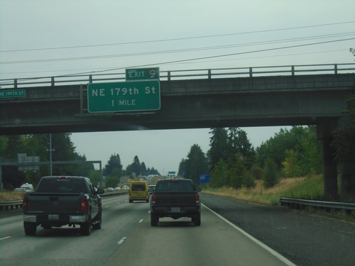 I-5 South - Exit 9