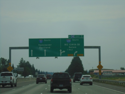 I-5 South - Exit 7