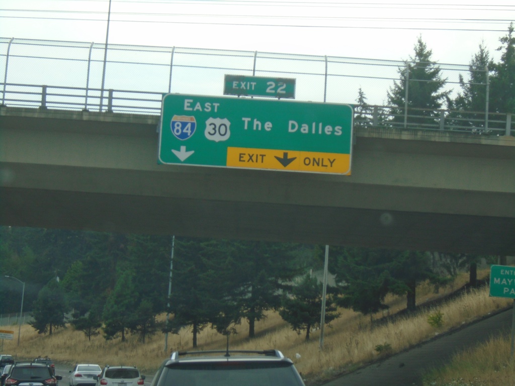 I-205 South - Exit 22