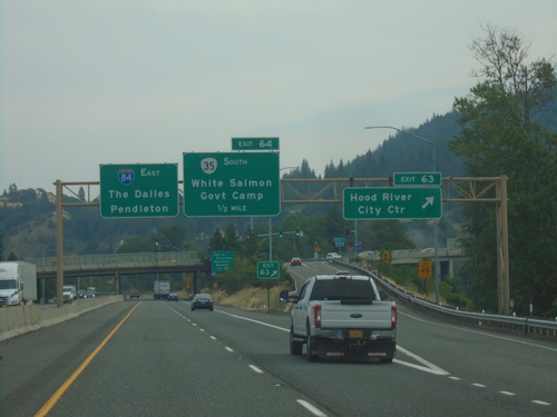 I-84 East - Exits 63 and 64