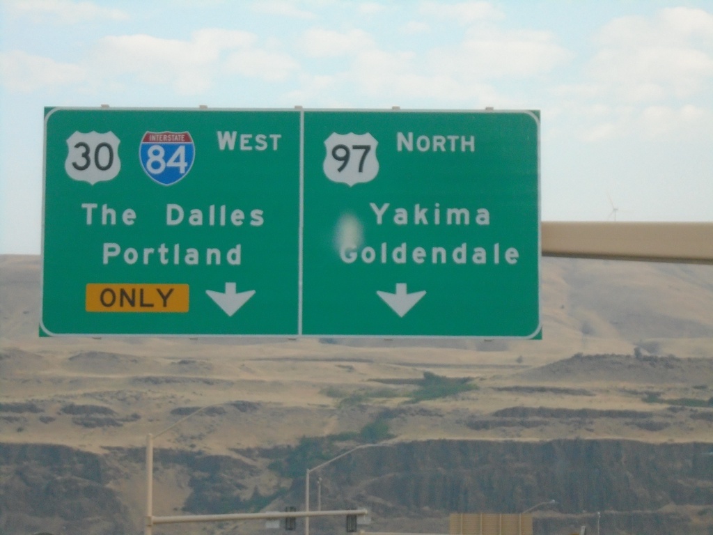 US-97 North at I-84