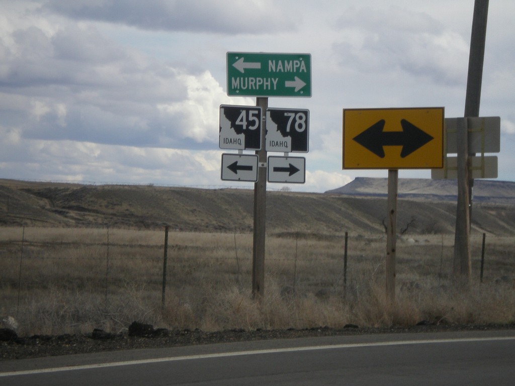 ID-78 East at ID-45