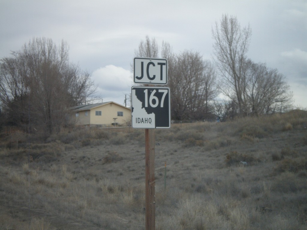 ID-78 East Approaching ID-167