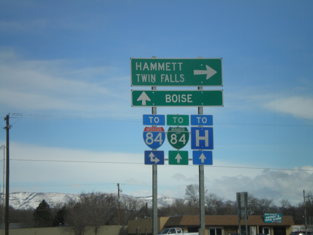 ID-51 North At Old US-30