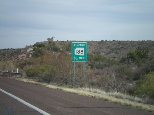 AZ-87 North Approaching AZ-188