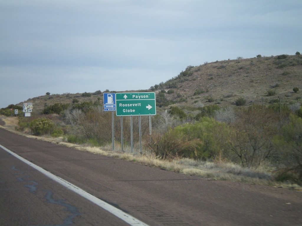 AZ-87 North at AZ-188