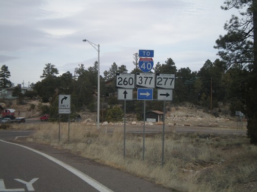 AZ-260 West at AZ-277