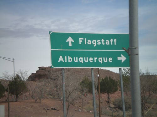 BL-40 East/AZ-77 North at I-40