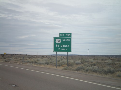 I-40 East Approaching Exit 339