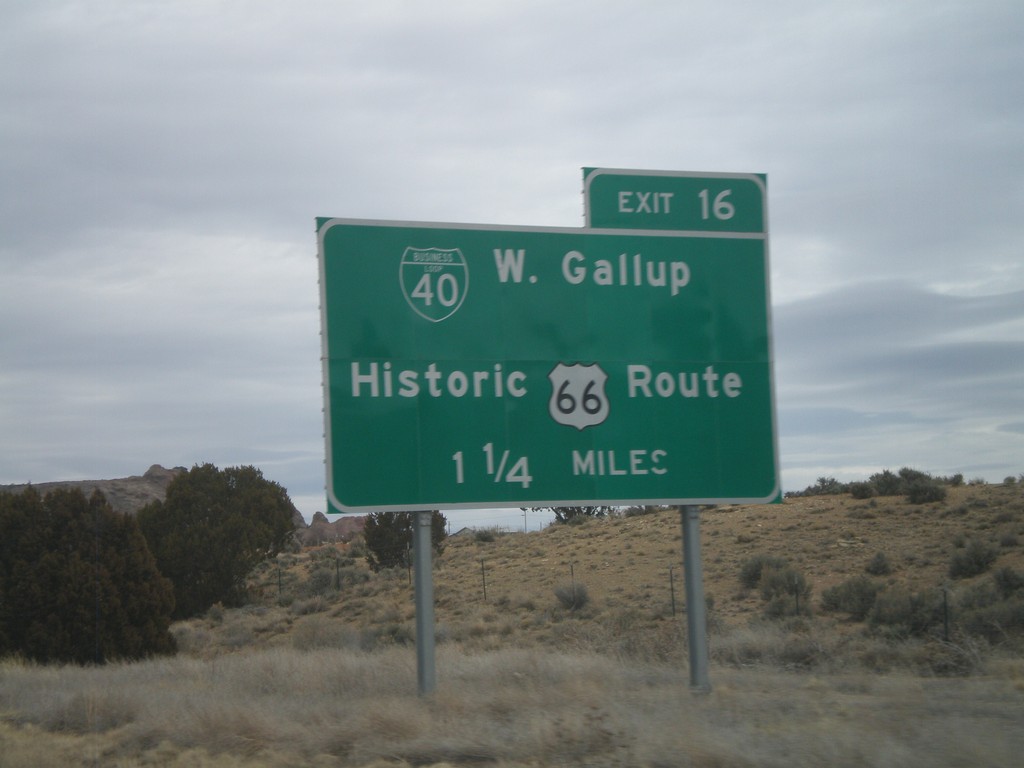 I-40 East Approaching Exit 16