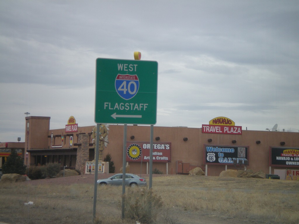 BL-40/NM-118 West at I-40 West