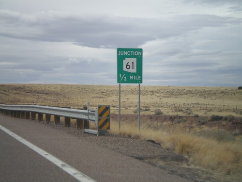 US-180 West/AZ-61 West Approaching AZ-61