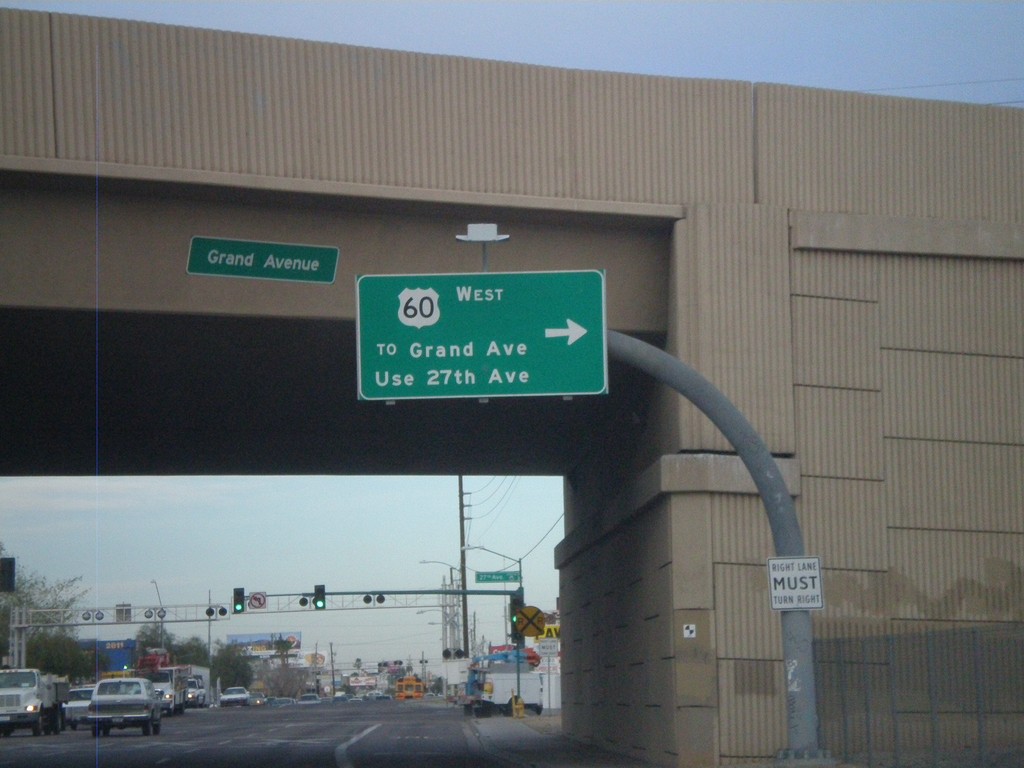 US-60 West - Thomas Road at 27th Ave.