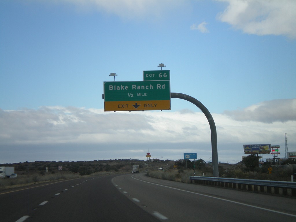 I-40 West Approaching Exit 66