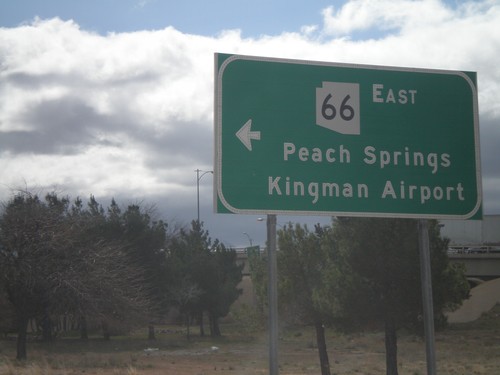 I-40 West at AZ-66