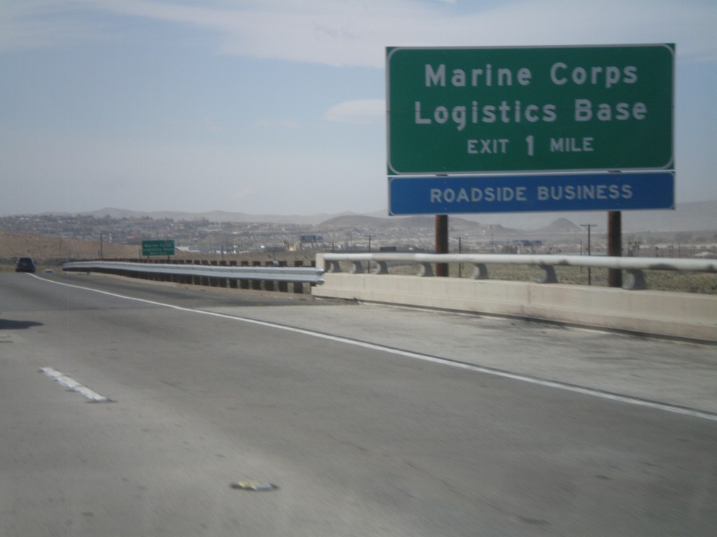 I-40 East Approaching Exit 2