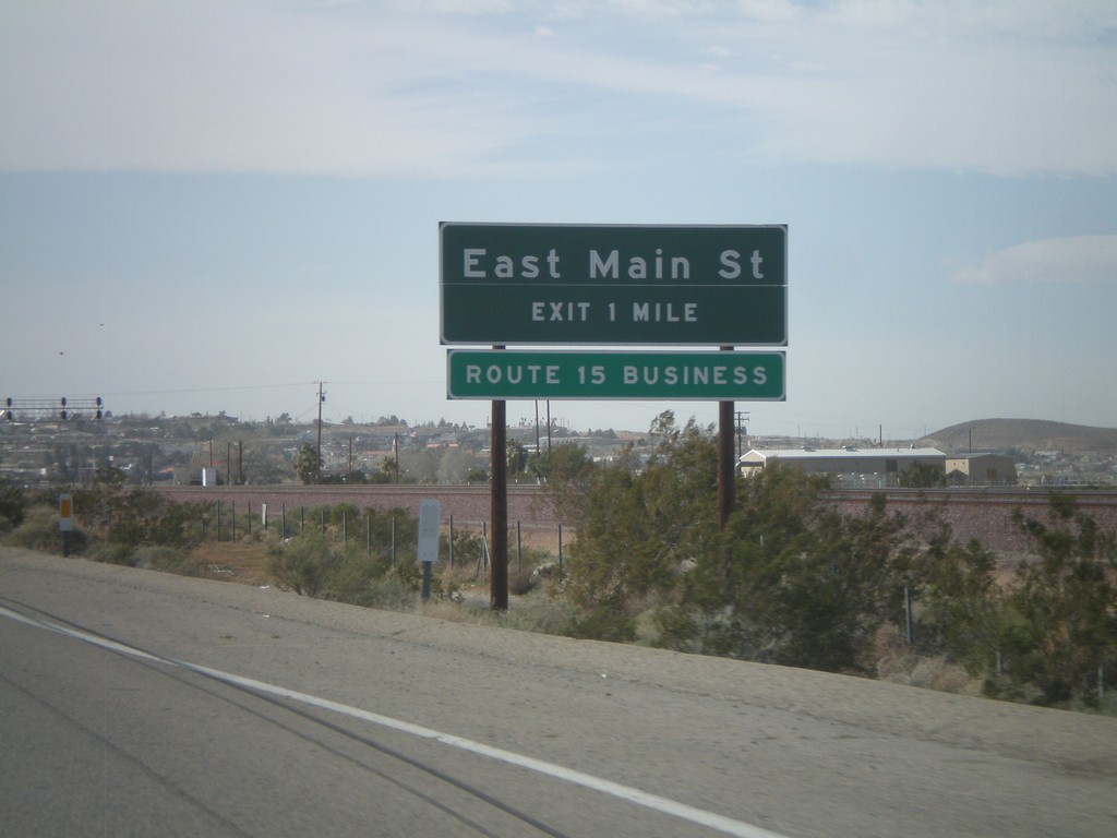 I-40 West Approaching Exit 1