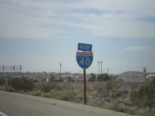 I-40 West - California