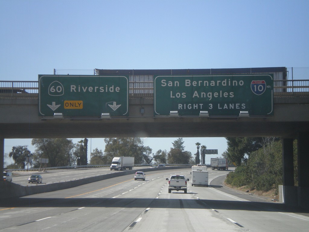 I-10 West Approaching Exit 93