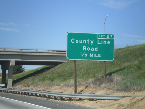 I-10 West Approaching Exit 87