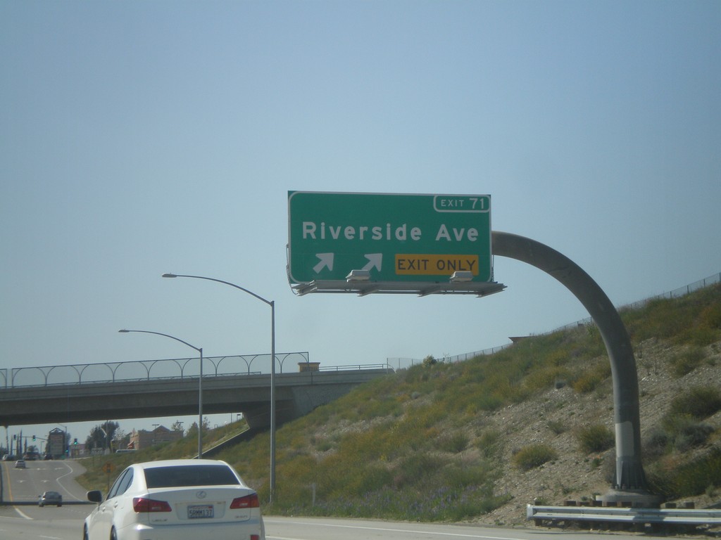 CA-210 West - Exit 71