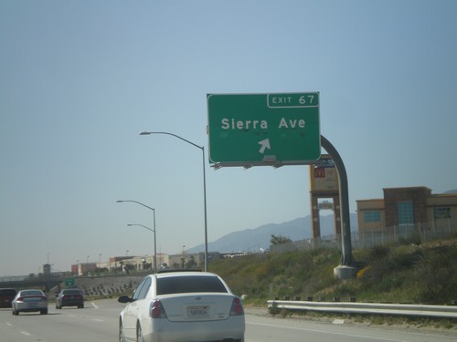 CA-210 West - Exit 67